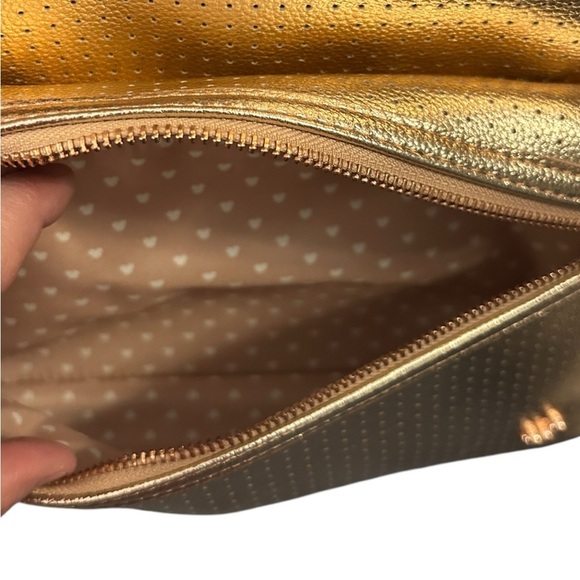 NWOT Mickey Mouse Icon Flair Rose Gold Backpack - Picture 8 of 11